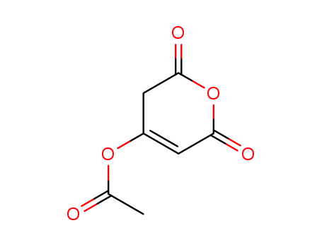 Molecular Structure of 15997-62-3 (ACETIC ACID 2,6-DIOXO-3,6-DIHYDRO-2H-PYRAN-4-YL ESTER)
