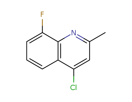 4-CHLORO-8-FLUORO-2-METHYLQUINOLINECAS