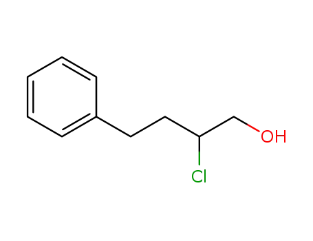 Molecular Structure of 141916-53-2 (Benzenebutanol, b-chloro-)