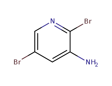 Molecular Structure of 90902-84-4 (2,5-DIBROMO-3-AMINOPYRIDINE)