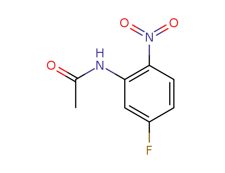Molecular Structure of 345-14-2 (Acetamide, N-(5-fluoro-2-nitrophenyl)-)