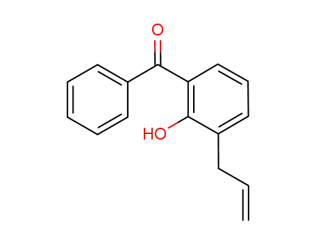 Molecular Structure of 46874-86-6 (Methanone, [2-hydroxy-3-(2-propenyl)phenyl]phenyl-)