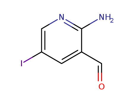 2-AMINO-5-IODO-PYRIDINE-3-CARBALDEHYDE