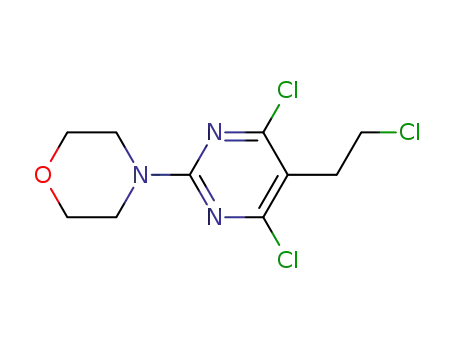 4-(4,6-dichloro-5-(2-chloroethyl)pyriMidin-2-yl)Morpholine