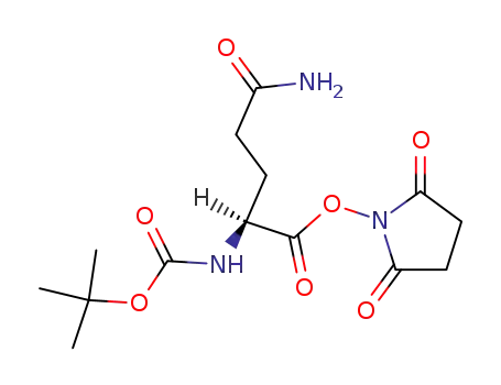 Molecular Structure of 18800-78-7 (BOC-GLN-OSU)