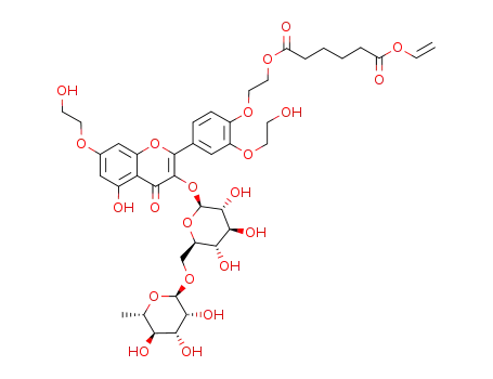 Molecular Structure of 1218941-81-1 (troxerutin vinyl adipate)