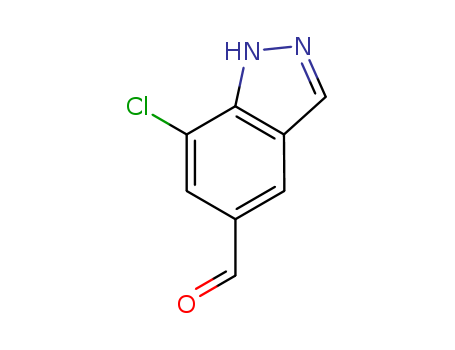 1H-Indazole-5-carboxaldehyde, 7-chloro-