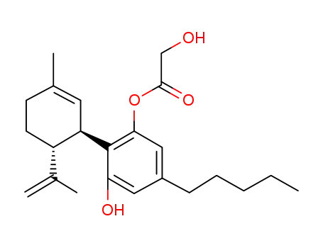Molecular Structure of 1110598-88-3 (cannabidiol glycolate)