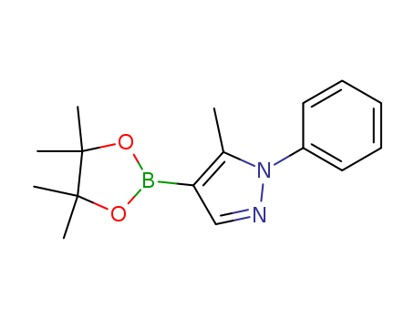 5-METHYL-1-PHENYL-4-(4,4,5,5-TETRAMETHYL-1,3,2-DIOXABOROLAN-2-YL)-1H-PYRAZOLE