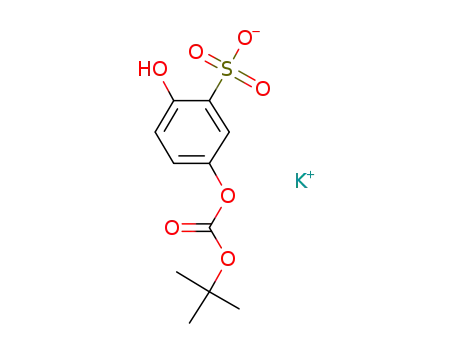 5-[(tert-butoxycarbonyl)oxy]-2-hydroxybenzenesulfonic acid potassium salt