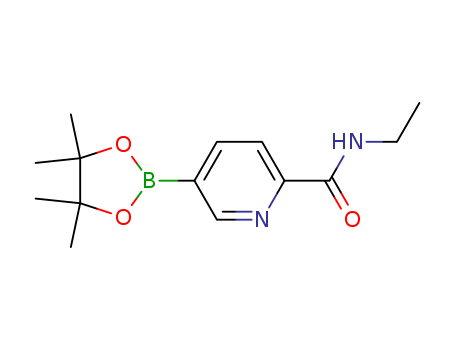 2-Pyridinecarboxamide, N-ethyl-5-(4,4,5,5-tetramethyl-1,3,2-dioxaborolan-2-yl)-