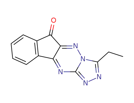 Molecular Structure of 941568-39-4 (1-ethyl-2,3,4,10,10a-pentaaza-cyclopenta[b]fluoren-9-one)