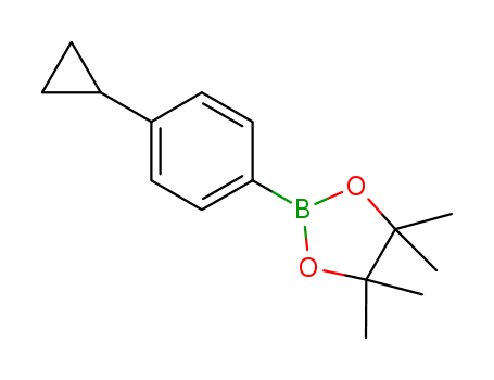 2-(4-Cyclopropylphenyl)-4,4,5,5-tetramethyl-1,3,2-dioxaborolane  CAS NO.1219741-94-2