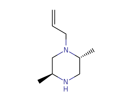 Piperazine,2,5-dimethyl-1-(2-propen-1-yl)-, (2R,5S)-