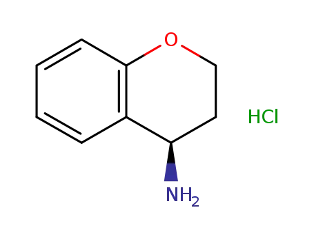 Molecular Structure of 730980-59-3 ((R)-CHROMAN-4-YLAMINE HYDROCHLORIDE)