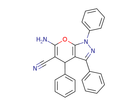 53316-58-8,6-amino-1,3,4-triphenyl-1,4-dihydropyrano[2,3-c]pyrazole-5-carbonitrile,