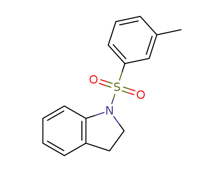 Molecular Structure of 1024350-13-7 (1-(m-tolylsulfonyl)indoline)