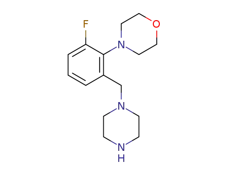 4-[2-fluoro-6-(piperazin-1-ylmethyl)phenyl]morpholine