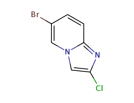 IMidazo[1,2-a]pyridine, 6-broMo-2-chloro-