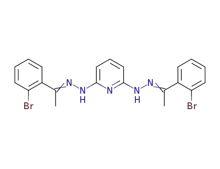 Molecular Structure of 1337906-88-3 (C<sub>21</sub>H<sub>19</sub>Br<sub>2</sub>N<sub>5</sub>)