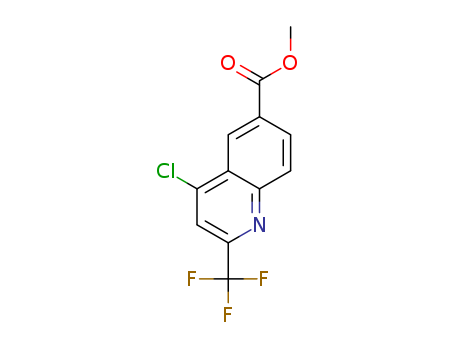 6-Quinolinecarboxylicacid, 4-chloro-2-(trifluoromethyl)-, methyl ester