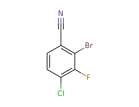 2-bromo-4-chloro-3-fluorobenzonitrile