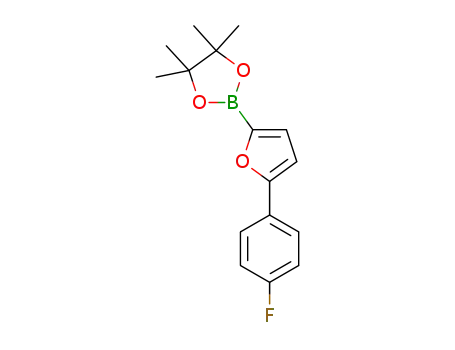 2-[5-(4-fluorophenyl)furan-2-yl]-4,4,5,5-tetramethyl-1,3,2-dioxaborolane