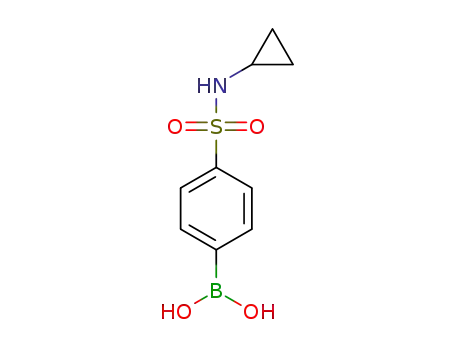 4-(N-CYCLOPROPYLSULPHONAMIDO)벤젠보론산