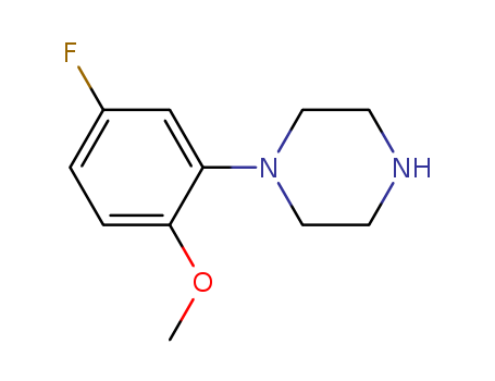 Piperazine, 1-(5-fluoro-2-methoxyphenyl)-