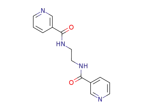 Molecular Structure of 49807-92-3 (N-[2-(pyridine-3-carbonylamino)ethyl]pyridine-3-carboxamide)