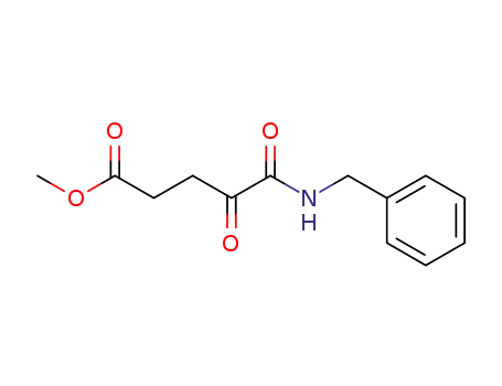 Molecular Structure of 1397970-85-2 (methyl 5-(benzylamino)-4,5-dioxopentanoate)