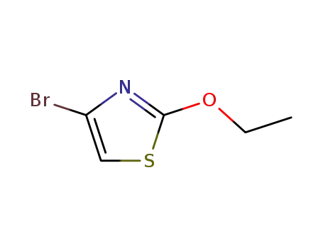 Molecular Structure of 240816-34-6 (Thiazole, 4-bromo-2-ethoxy- (9CI))
