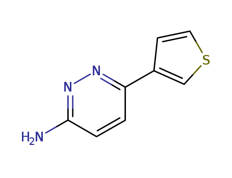 3-Pyridazinamine,6-(3-thienyl)-