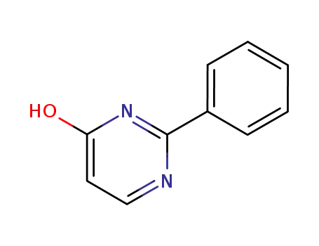 Molecular Structure of 33643-94-6 (4-HYDROXY-2-PHENYLPYRIMIDINE)