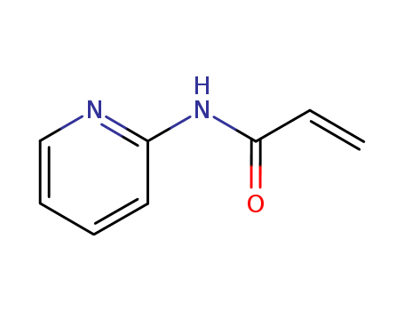 Molecular Structure of 40000-69-9 (2-Propenamide, N-2-pyridinyl-)
