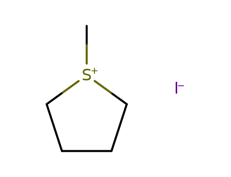1-methylthiolanium iodide