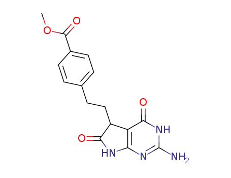 4-[2-(2-AMino-4,5,6,7-tetrahydro-4,6-dioxo-3H-pyrrolo[2,3-d]pyriMidin-5-yl)ethyl]benzoic Acid Methyl Ester