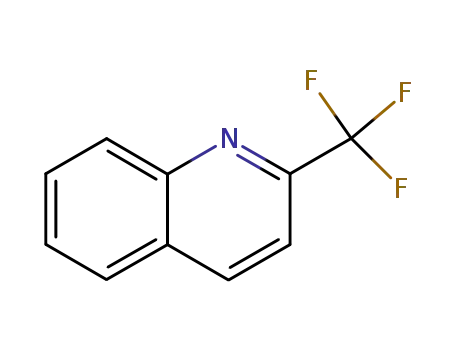 Molecular Structure of 347-42-2 (2-TRIFLUOROMETHYLQUINOLINE)