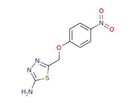 1,3,4-Thiadiazol-2-amine, 5-[(4-nitrophenoxy)methyl]-