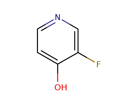 Molecular Structure of 22282-73-1 (3-FLUORO-4-HYDROXYPYRIDINE)