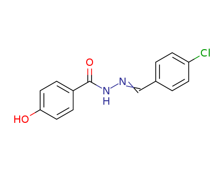 Benzoic acid,4-hydroxy-, 2-[(4-chlorophenyl)methylene]hydrazide cas  51771-19-8