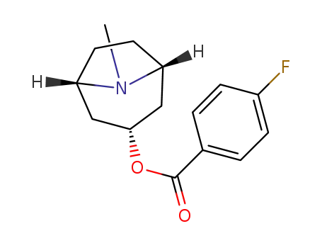 Molecular Structure of 172883-97-5 (3-pseudotropyl-4fluorobenzoate)