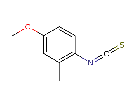 Molecular Structure of 40046-28-4 (4-METHOXY-2-METHYLPHENYL ISOTHIOCYANATE)