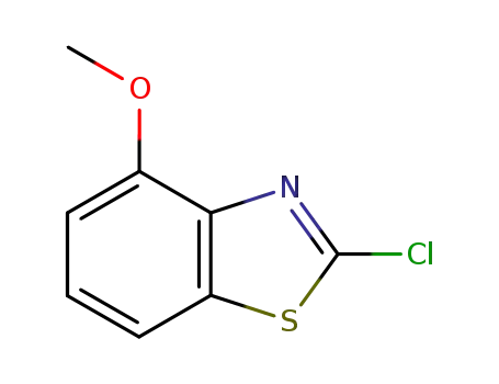 Molecular Structure of 3507-27-5 (Benzothiazole, 2-chloro-4-methoxy- (6CI,7CI,8CI,9CI))