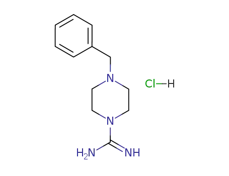 Molecular Structure of 7773-69-5 (4-BENZYLPIPERAZINE-1-CARBOXAMIDINE HEMISULFATE)