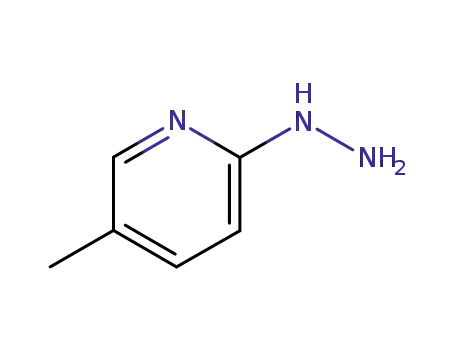 Molecular Structure of 4931-01-5 ((5-METHYL-PYRIDIN-2-YL)-HYDRAZINE)