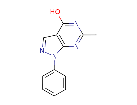 6-methyl-1-phenyl-1,5-dihydro-4H-pyrazolo[3,4-d]pyrimidin-4-one