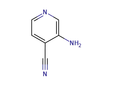 Molecular Structure of 78790-79-1 (3-AMINO-4-CYANOPYRIDINE)