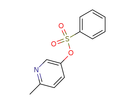 Molecular Structure of 173913-74-1 (5-(benzenesulfonyloxy)-2-methylpyridine)