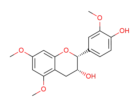 Molecular Structure of 97914-19-7 (3,4'-Dihydroxy-3',5,7-trimethoxyflavan)